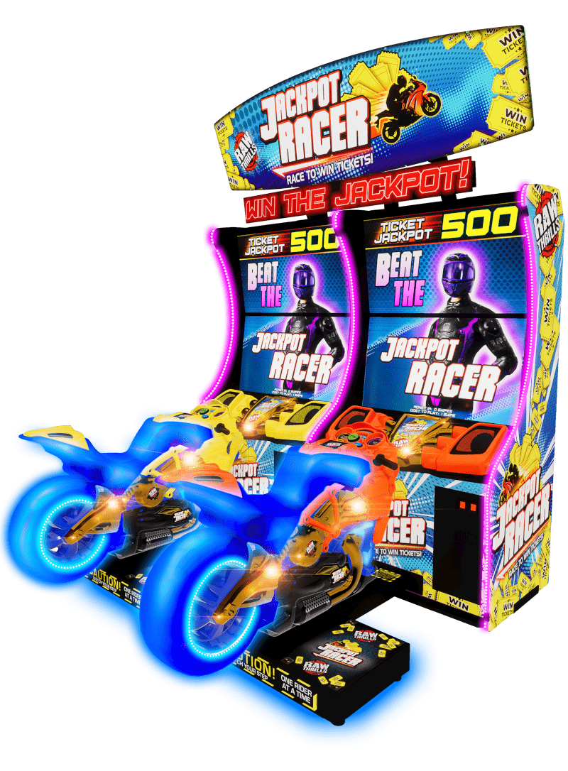 Jackpot Racer by Raw Thrills.