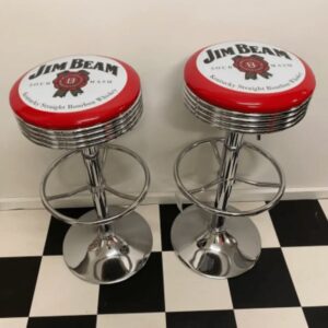 Jim Beam Bar Stools x 2