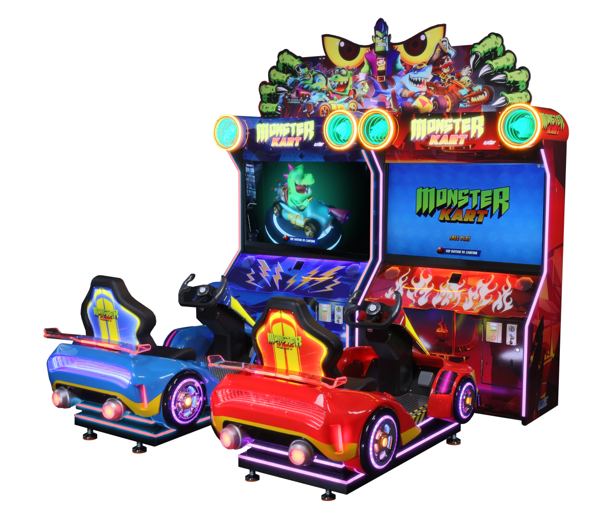 Monster Kart pair of games by UNIS