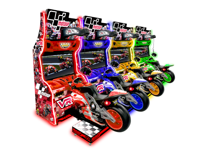 MotoGP VR Begins Worldwide Arcade Shipments