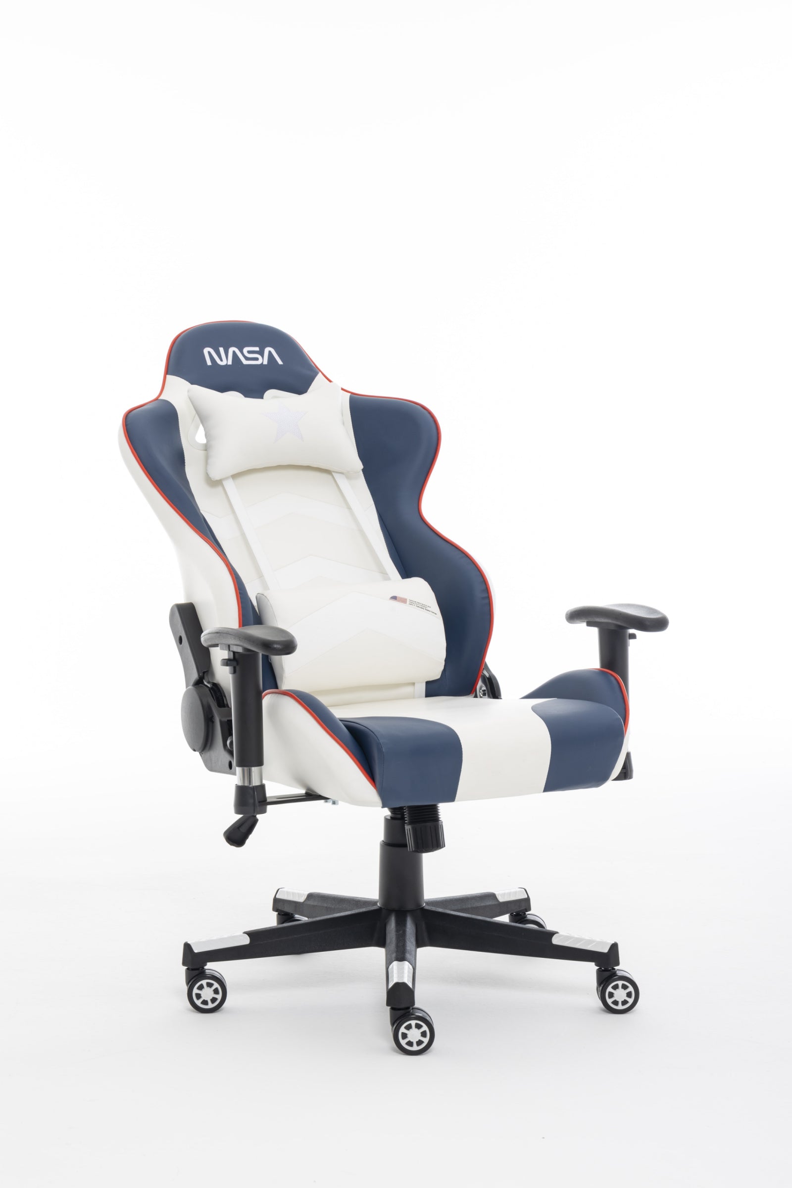 Nasa Supernova Gaming Chair - White and Blue