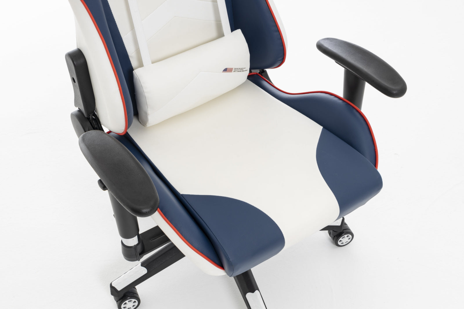 Nasa Supernova Gaming Chair - White and Blue