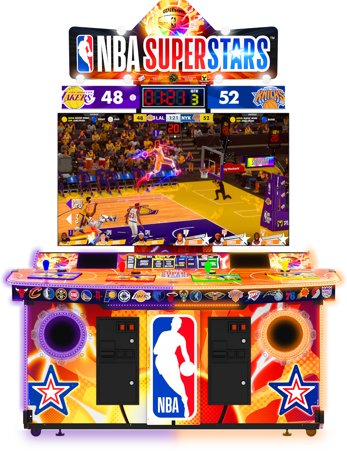 NBA Superstars game cabinet