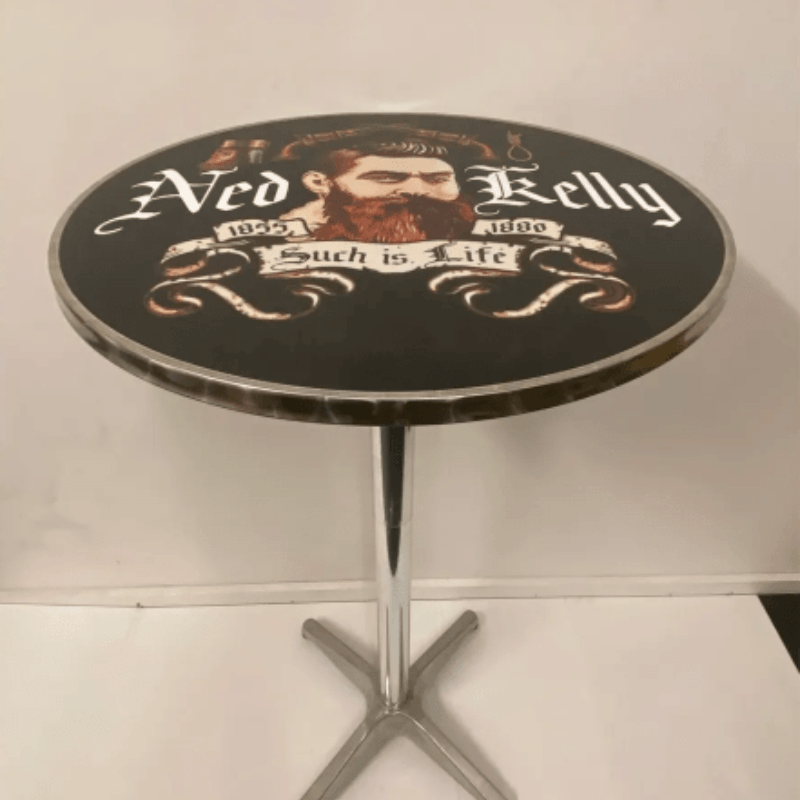 Ned Kelly Premium Adjustable Height Bar Table