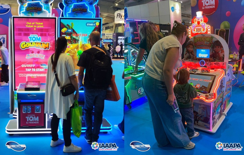 Replay SRL games at IAAPA Expo Europe
