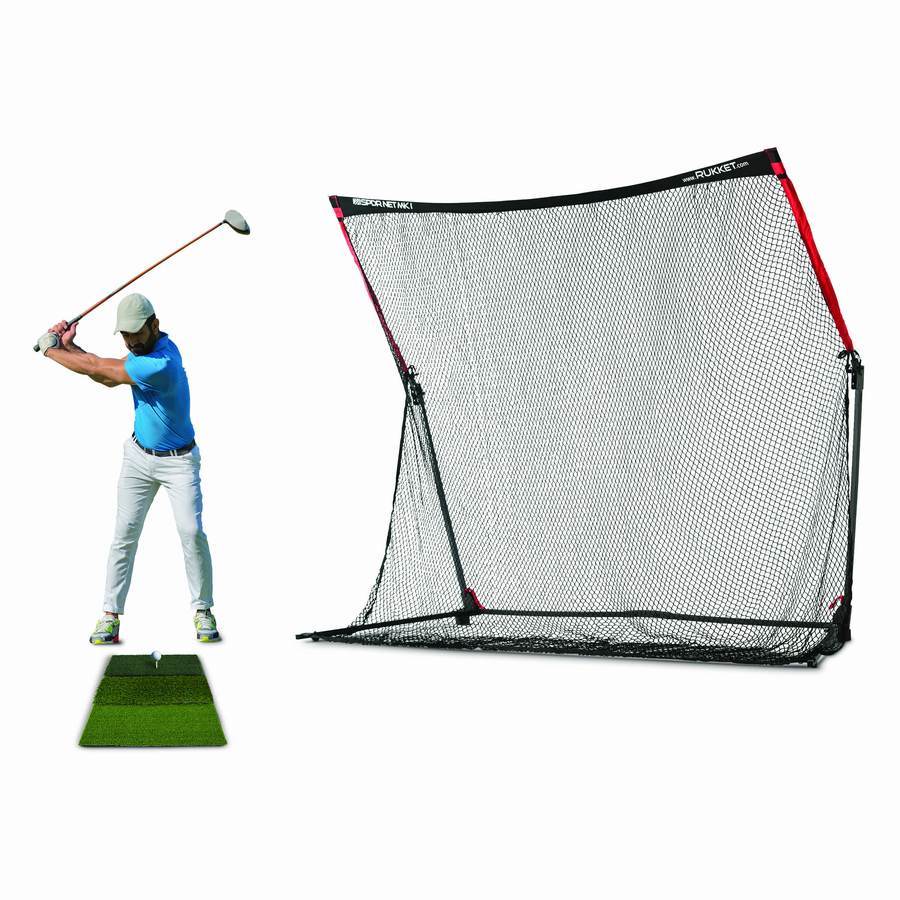Rukket SPDR Portable Driving Range with Tri-Turf Hitting Mat