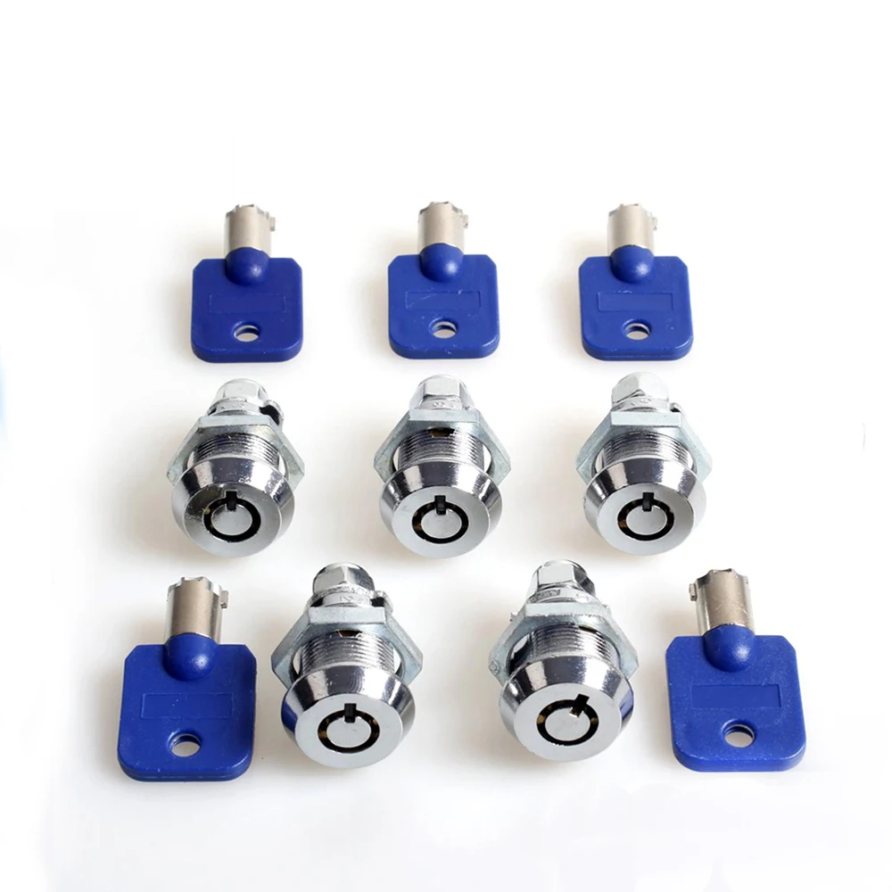 5 Pack 27mm Tubular Cam Locks for Arcade Machines - Image 2