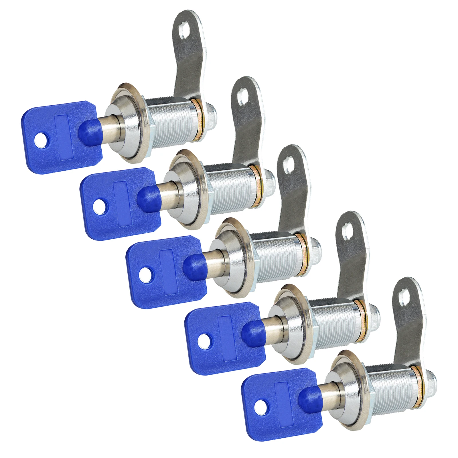 5 Pack 27mm Tubular Cam Locks for Arcade Machines - Image 3