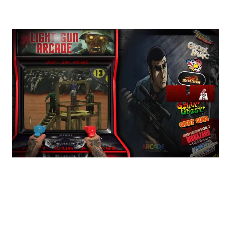 CoinOPS Light Gun HDD for Windows PC – 200+ Games