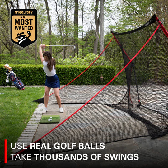 Rukket SPDR Portable Driving Range with Tri-Turf Hitting Mat