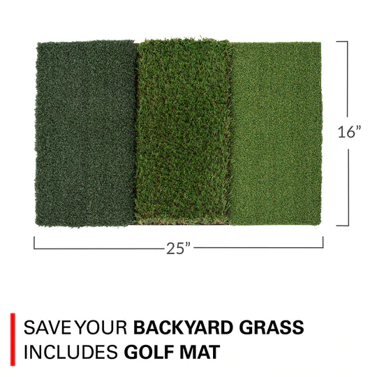 Rukket SPDR Portable Driving Range with Tri-Turf Hitting Mat