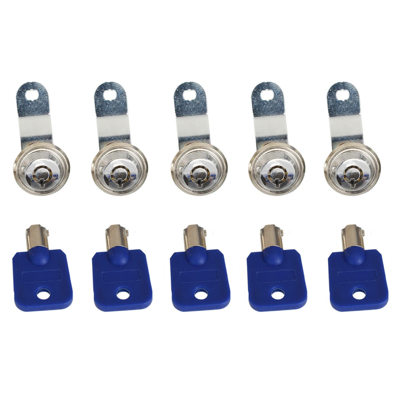 5 Pack 27mm Tubular Cam Locks for Arcade Machines
