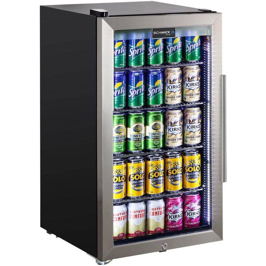 Schmick Outdoor Triple Glazed Alfresco LED Bar Fridge