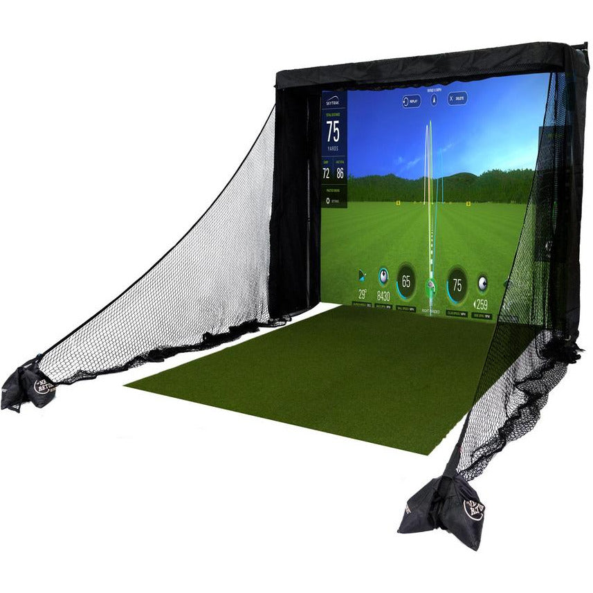 Simulator Series 8 Golf Simulator Bay + Pro Turf mat