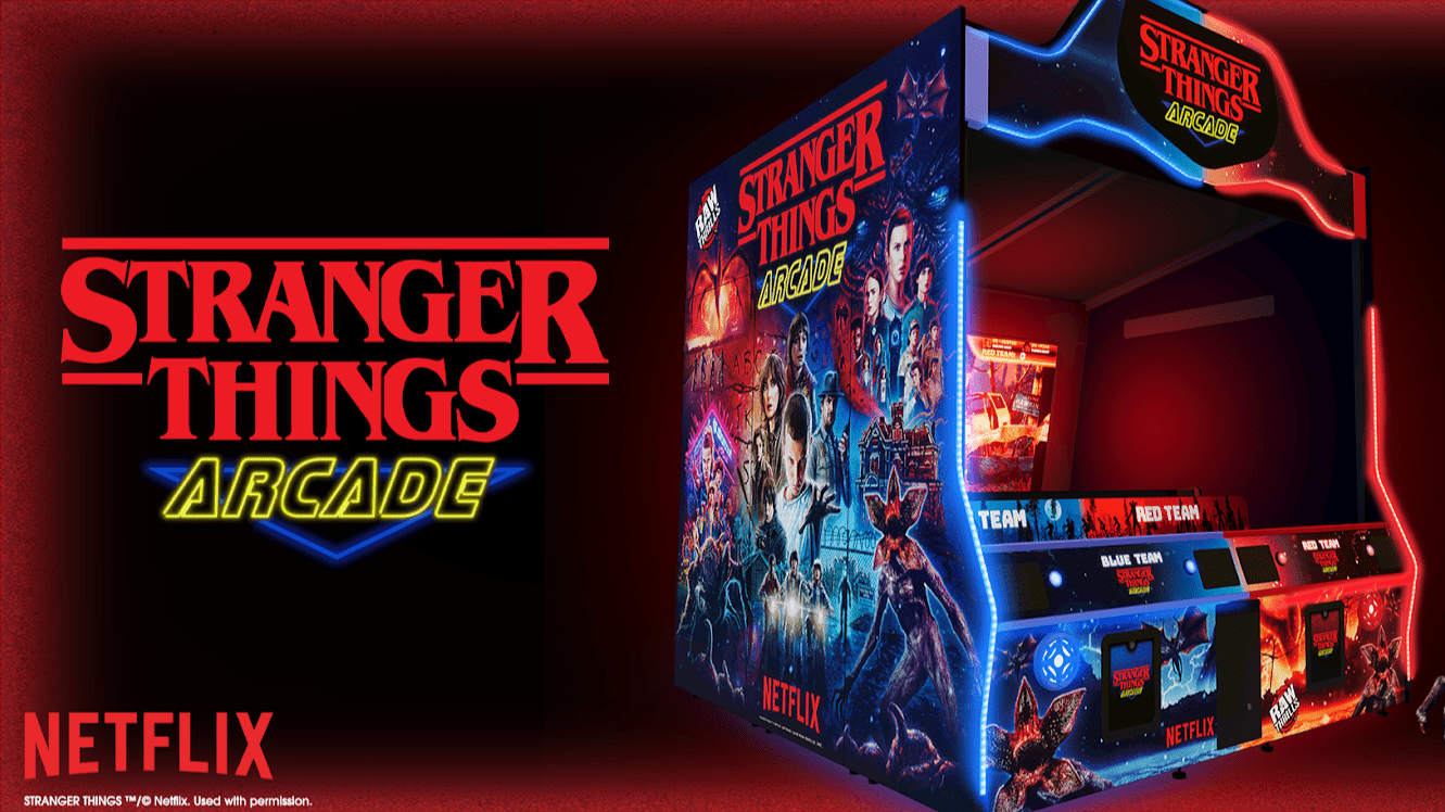 Stranger Things Arcade: Raw Thrills Reveals the Full Game