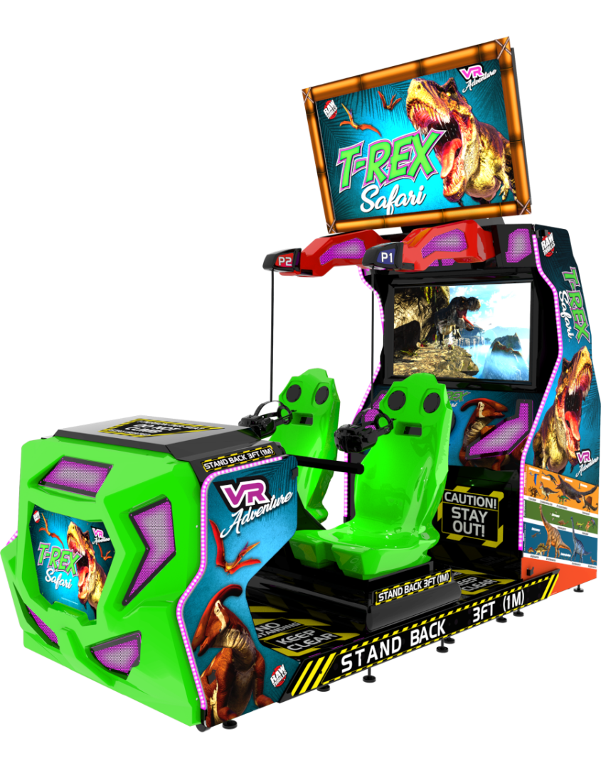 T-Rex Safari VR Adventure by Raw Thrills