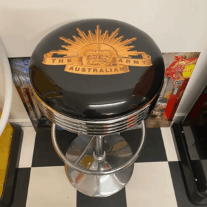 The Australia Army Anzac Premium Bar Stool
