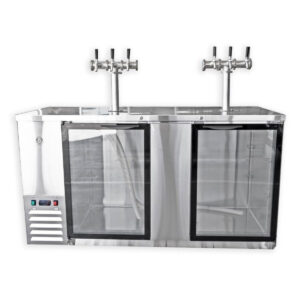 KegMaster Super Deluxe Two Door Large Kegerator