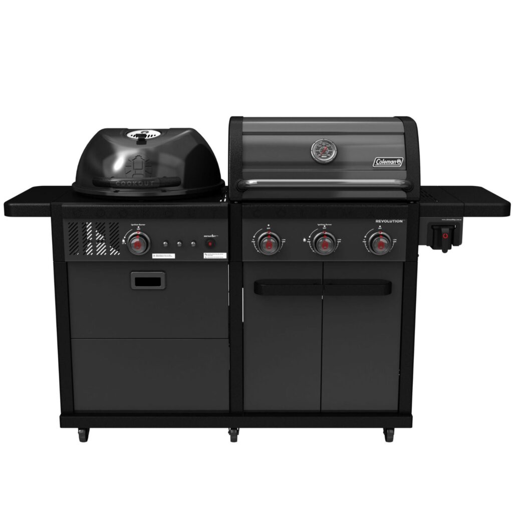 Coleman Revolution Dual Fuel BBQ - Black Matte