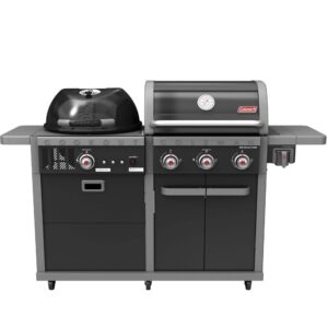 Coleman Revolution Dual Fuel BBQ - Black Gloss