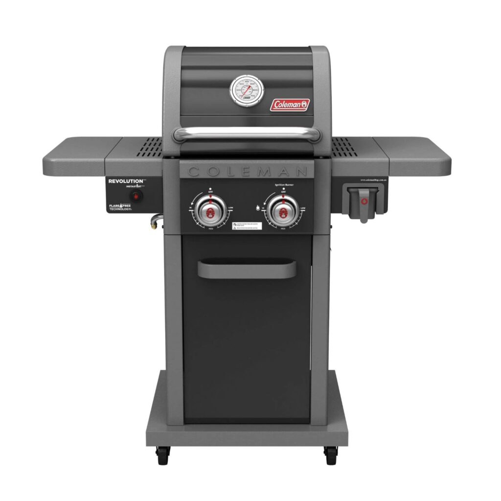Coleman Revolution 2 Burner BBQ - Black Gloss