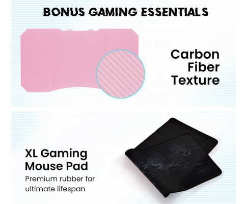 Overdrive Pink Gaming Desk