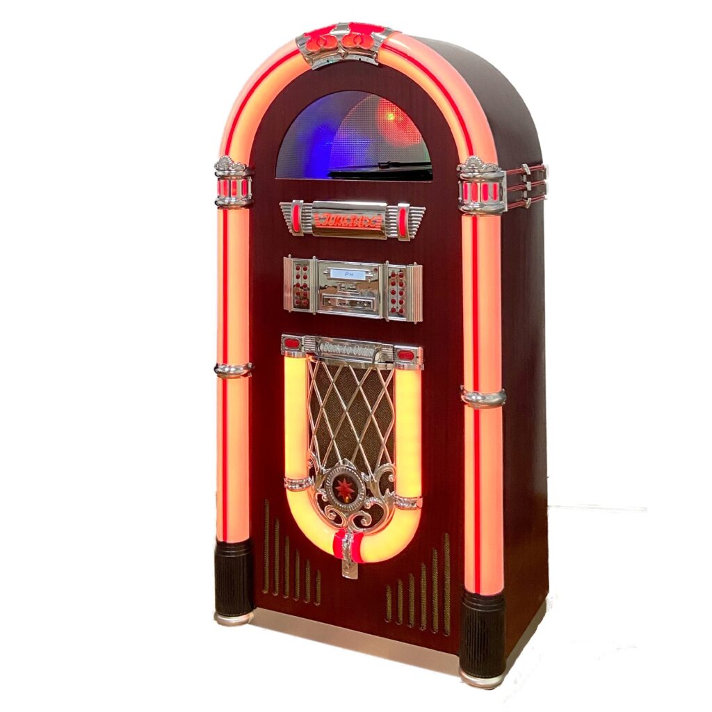 Vinyl CD Jukebox With LED