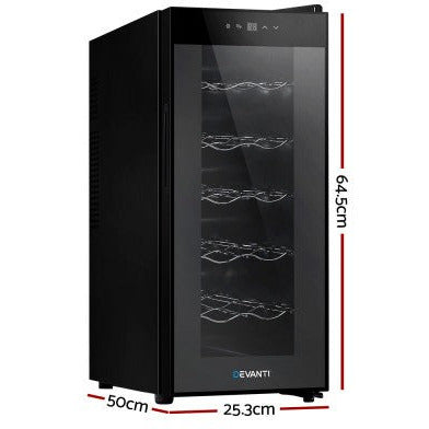 Devanti 12 Bottle Wine Fridge