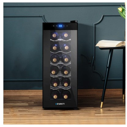Devanti 12 Bottle Wine Fridge