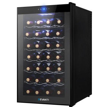 Devanti 28 Bottle Wine Fridge