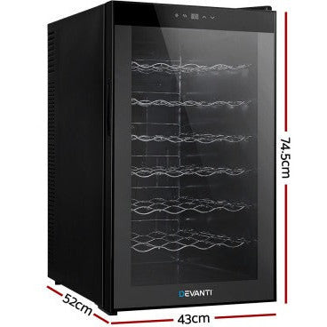 Devanti 28 Bottle Wine Fridge