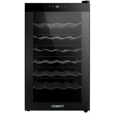 Devanti 28 Bottle Wine Fridge