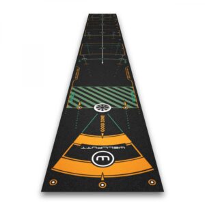 Wellputt 4m Putting Mat - Classic Black
