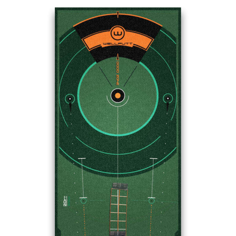 Wellputt 8m Putting Mat - Classic Green