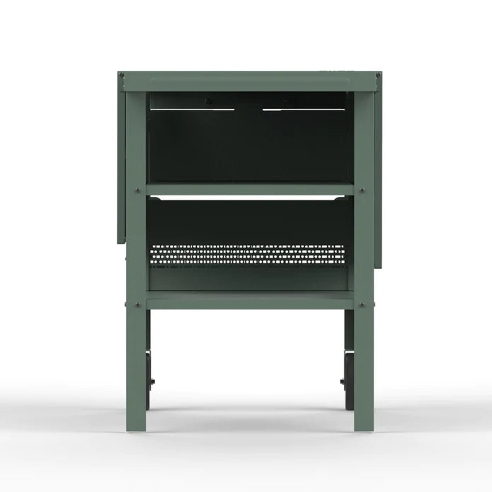 ZiiPa Fredda Deluxe Garden Trolley with Side Tables - Eucalyptus
