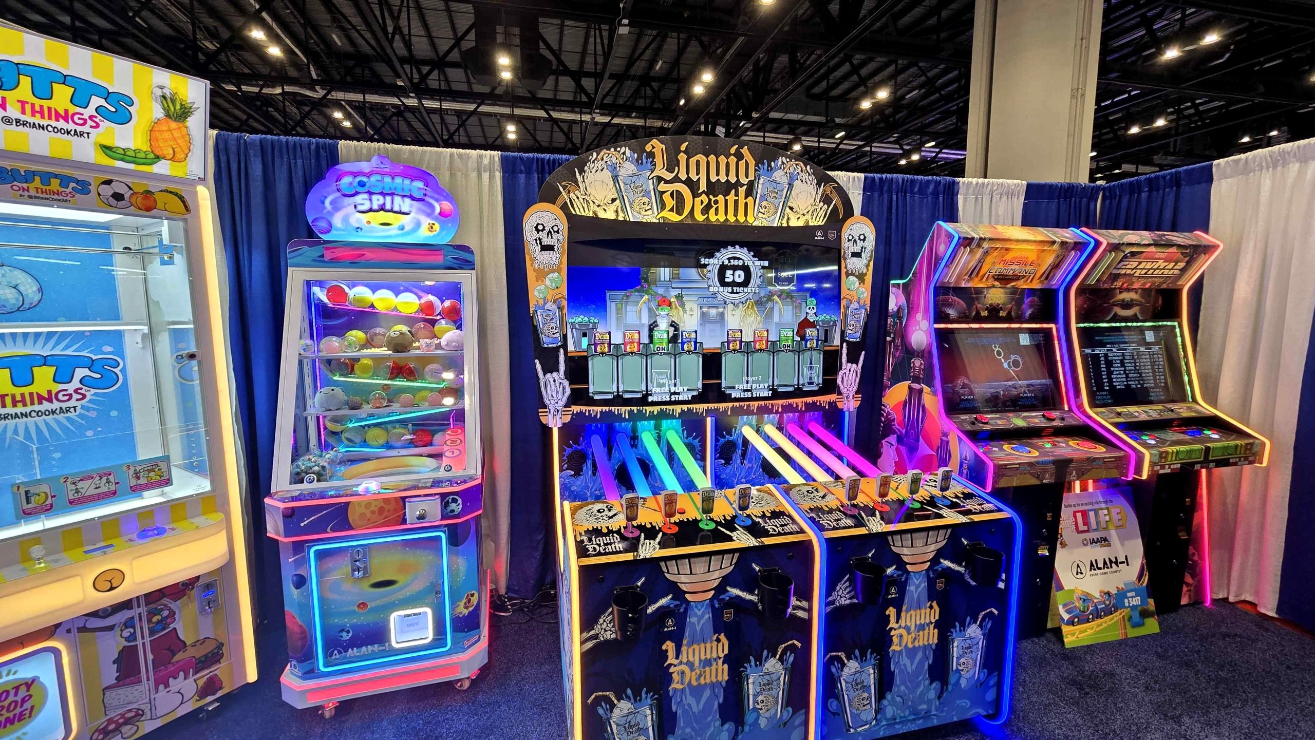IAAPA 2025 Arcade Round-Up: Raw Thrills, Wahlap and More