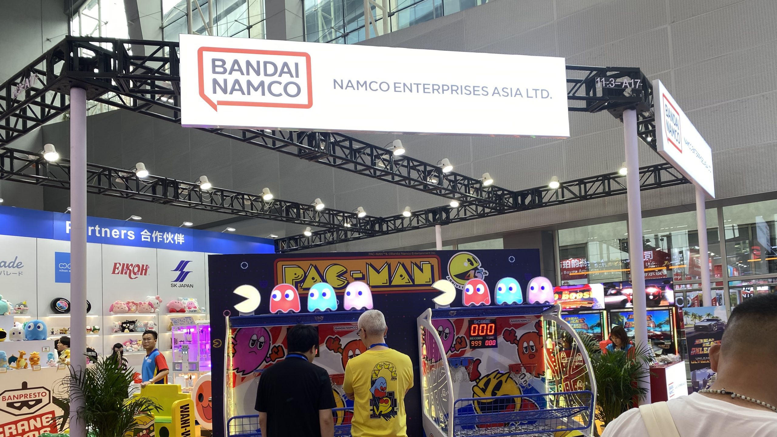 AAA 2025 Day One: Wahlap and Bandai Namco Arcade Games