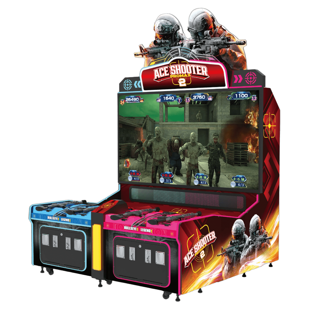 Ace Shooter 2: Promax arcade cabinet by Ace Amusement