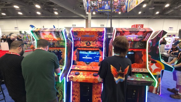 Alan-1 Unveils MirrorFX Atari Recharged Arcade Cabinets