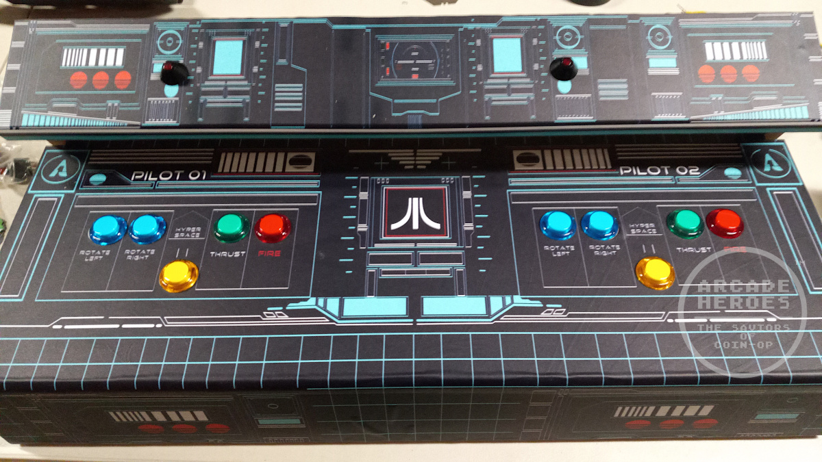 Asteroids Recharged Control Panel