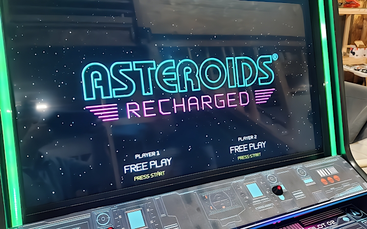 Atari’s Asteroids Recharged Heads for Arcades in 2024
