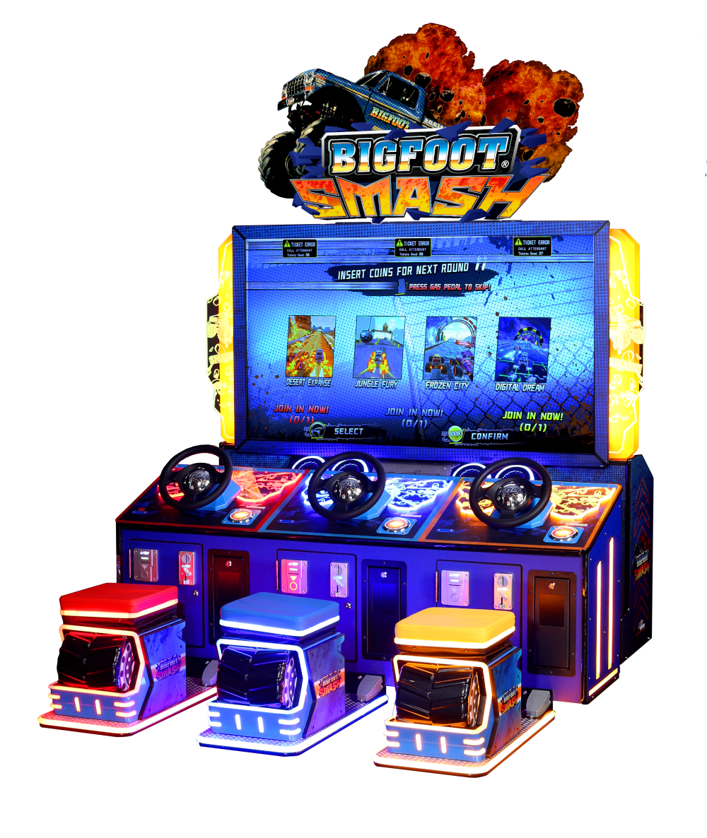 Bigfoot Smash 3-player model by UNIS