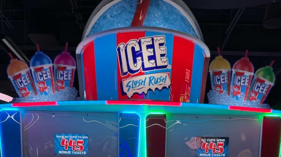 Bay Tek Tests ICEE Slush Rush and Battleship Bounce Off