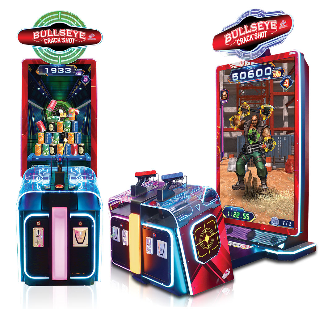 IAAPA 2023: Bullseye Crack Shot Adds Cabinet Options
