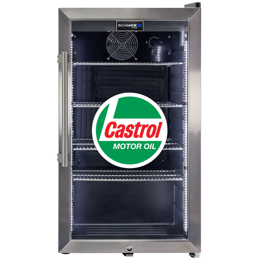 Petrol Branded Triple Glazed Alfresco LED 98L Bar Fridge