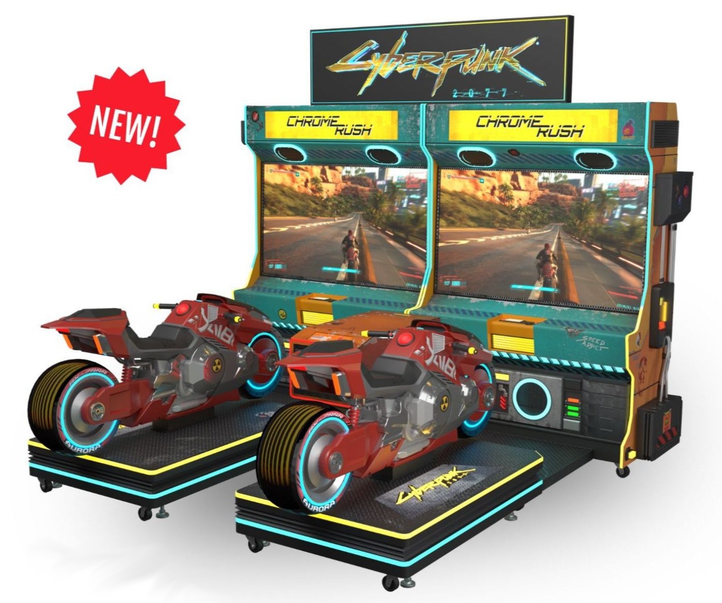 Cyberpunk 2077: Chrome Rush by UNIS