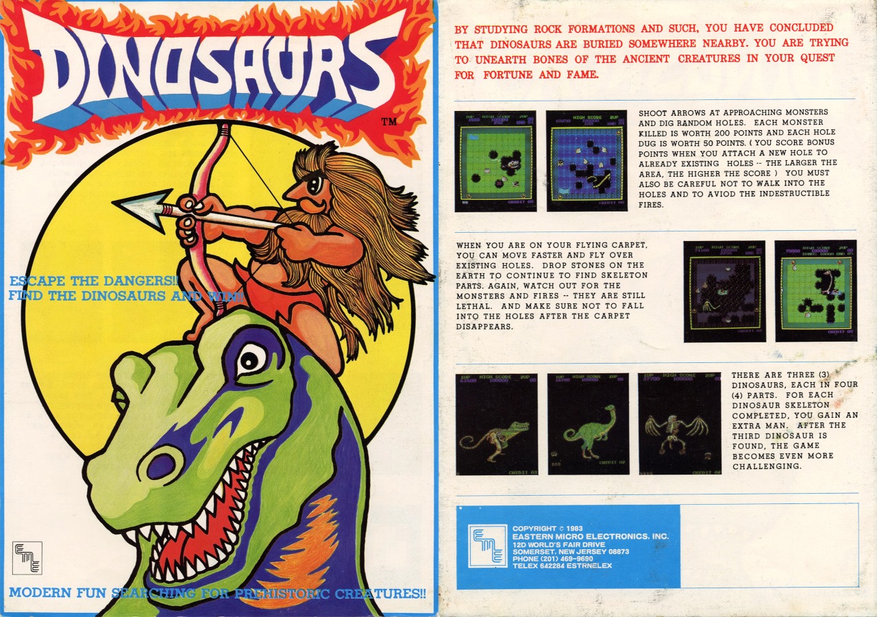 Dinosaurs flyer