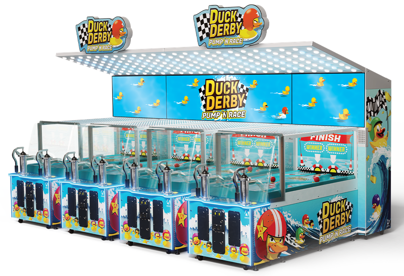 Duck Derby: Pump 'N Race by Adrenaline Amusements