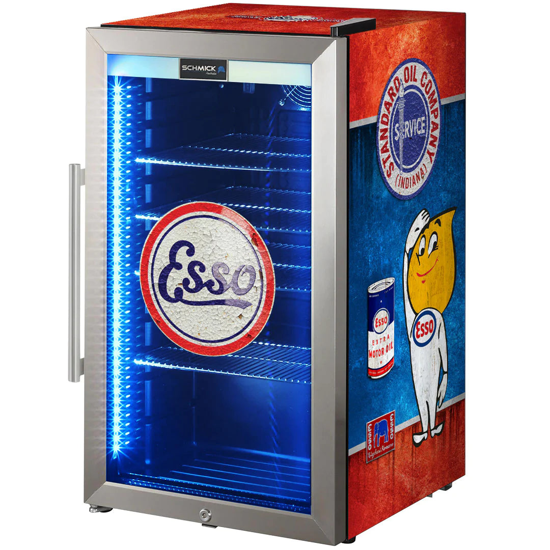 Petrol Branded Triple Glazed Alfresco LED 98L Bar Fridge