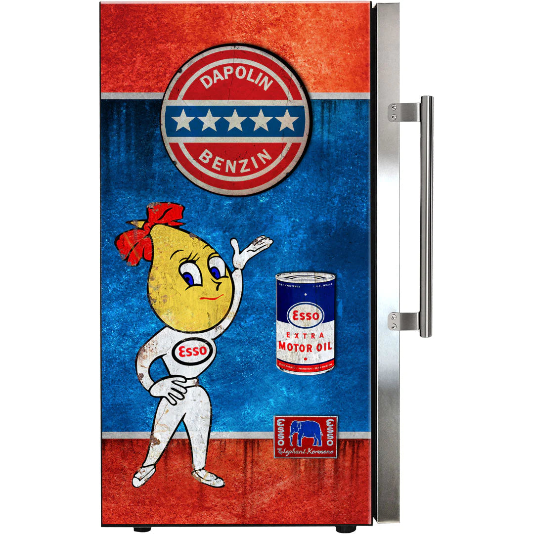 Petrol Branded Triple Glazed Alfresco LED 98L Bar Fridge
